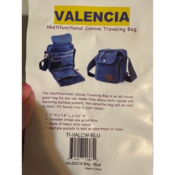 Multifunctional Canvas Traveling bag - nwt - dark blue - Picture 5 of 5